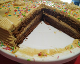 Foto del paso 11 de la receta: Bizcocho chocolate relleno de dulce de leche