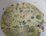 Tortilla kelbimbóval, sajttal, sonkával és medvehagymával töltve recept fázis 4 fotója