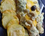 Foto del paso 10 de la receta: Matambre a los 4 quesos con champiñones y papas
