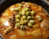 Foto del paso 20 de la receta: Estofado de pollo con patatas y olivas amarillas