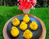 A picture of step 4 of Besan Modak.