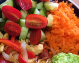 Foto del paso 6 de la receta: Alambre de pollo con ensalada