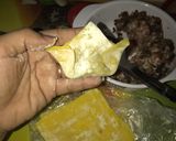 Hình bước làm 2 của món Hoành thánh thịt viên