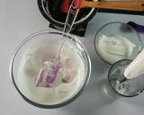 A picture of step 3 of Chocolate mousse Eggless.