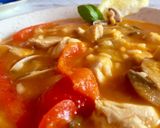 Foto del paso 4 de la receta: Arroz caldoso con coquinas y pollo