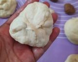 A picture of step 8 of Fuman Koloucheh (Persian Filled Sweet Bread).