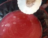 A picture of step 2 of Falsay ka juice.