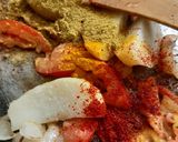 A picture of step 2 of Chole Pulao.