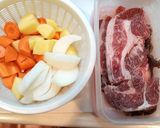 Foto langkah ke 1 dari resep Nikujaga - 🐮Beef stew ala Jepang 🍲.