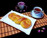 عکس مرحله 4 از دستور نان گیسو یا گیس بافت با خمیر جادویی (نان زپف)