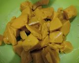 Foto langkah ke 1 dari resep Cara pusu labu kuning khas Brunei Darussalam.