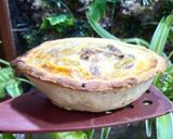 Une image de l'étape 6 de Barquitas farcie à la viande hachée façon quiche.