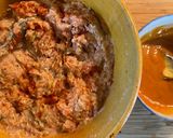 Une image de l'étape 4 de Meatloaf et sauce aux canneberges.