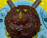 A picture of step 9 of Chocolate oats pancakes.