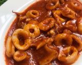 Foto langkah ke 6 dari resep Cumi Saus Padang Super Enak.