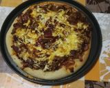 Foto del paso 4 de la receta Pizza kebab casero de pollo ternera y cerdo