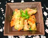 A picture of step 5 of Japanese Crab Sticks Tempura.