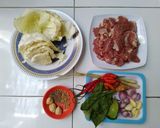 Foto langkah ke 1 dari resep Tongseng Sapi Tanpa Santan.