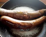 Foto langkah ke 4 dari resep TERONG PANGGANG TEFLON OLES MADU PECAH TELUR MOM 'K2'.