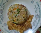 Foto langkah ke 5 dari resep Nasi goreng yangchow.