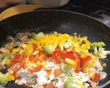 A picture of step 3 of Rice pulao-veg rice Biryani.
