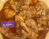 A picture of step 4 of Cinnamon flavoured chicken peppersoup.