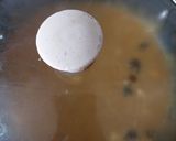 A picture of step 3 of Creamy Arbi Curry.