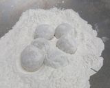 Foto langkah ke 3 dari resep Mochi Kacang Merah.