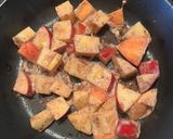 A picture of step 2 of “Caramelized” Apples.