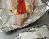 Foto del paso 4 de la receta: Filet de lomito de atún en papillón, cocinado en parrigas
