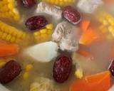 Winter Health on the drink corn Yam spareribs soup recipe step 6 photo