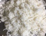 A picture of step 2 of Spinach Rice.