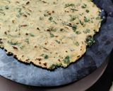 A picture of step 5 of Methi paratha.