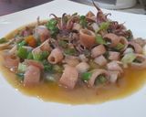 Foto langkah ke 6 dari resep Oseng cumi asin pedas.
