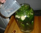 Lengyel sós uborka recept fázis 5 fotója
