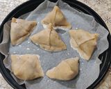 A picture of step 6 of Baked aloo maida samosa (healthy, tasty and less oil).