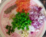 A picture of step 3 of Ragi and vegetable soup.