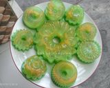 Foto langkah ke 8 dari resep Puding Buah Kaca Melon Serut.