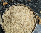 A picture of step 2 of Akhrot ki barfi healthy and tasty.