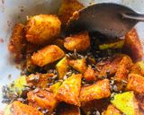 A picture of step 4 of Nashpati pickle.