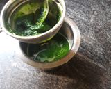 A picture of step 2 of Spinach and Cottage Cheese Momos with Honey Chilli dip.