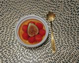 Hình bước làm 18 của món Creme Brulee (serve with raspberries and fig)