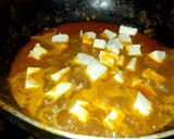 A picture of step 13 of Kala chana pulao with makhmali paneer.