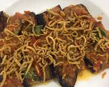 Foto langkah ke 9 dari resep Terong Balado dengan topping Teri Medan.