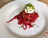 Foto del paso 7 de la receta: Pasta de betabel y queso de cabra / Beet pasta & goat cheese 🍝🐐