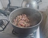 Foto del paso 2 de la receta: Canelones verdes masa integral de acelga relleno con carne