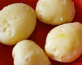 A picture of step 1 of Crispy, Potato, sweet corn cheese cutlets.