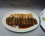 Foto langkah ke 6 dari resep Enoki Beef Roll With Teriyaki Sauce || Daging Gulung Jamur Enoki.