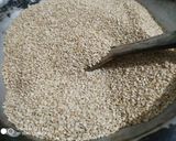 A picture of step 1 of Ground Til Coconut Mix Chikki.