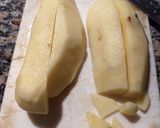 Foto del paso 1 de la receta: Tortilla de papas con jamón y mozzarella